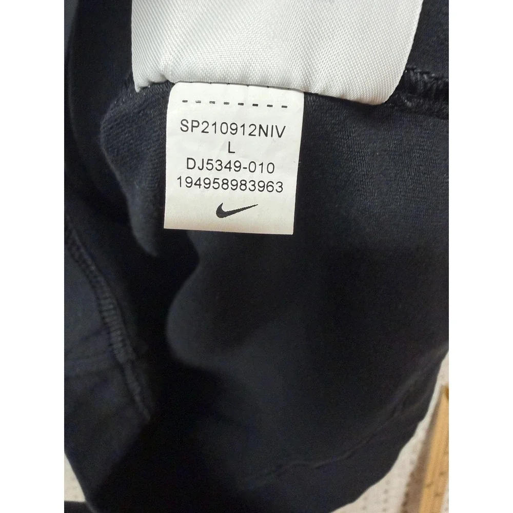 Nike‎ Sportswear Shirt Dress Girls Youth Sz L Black Crew Neck Tennis Activewear